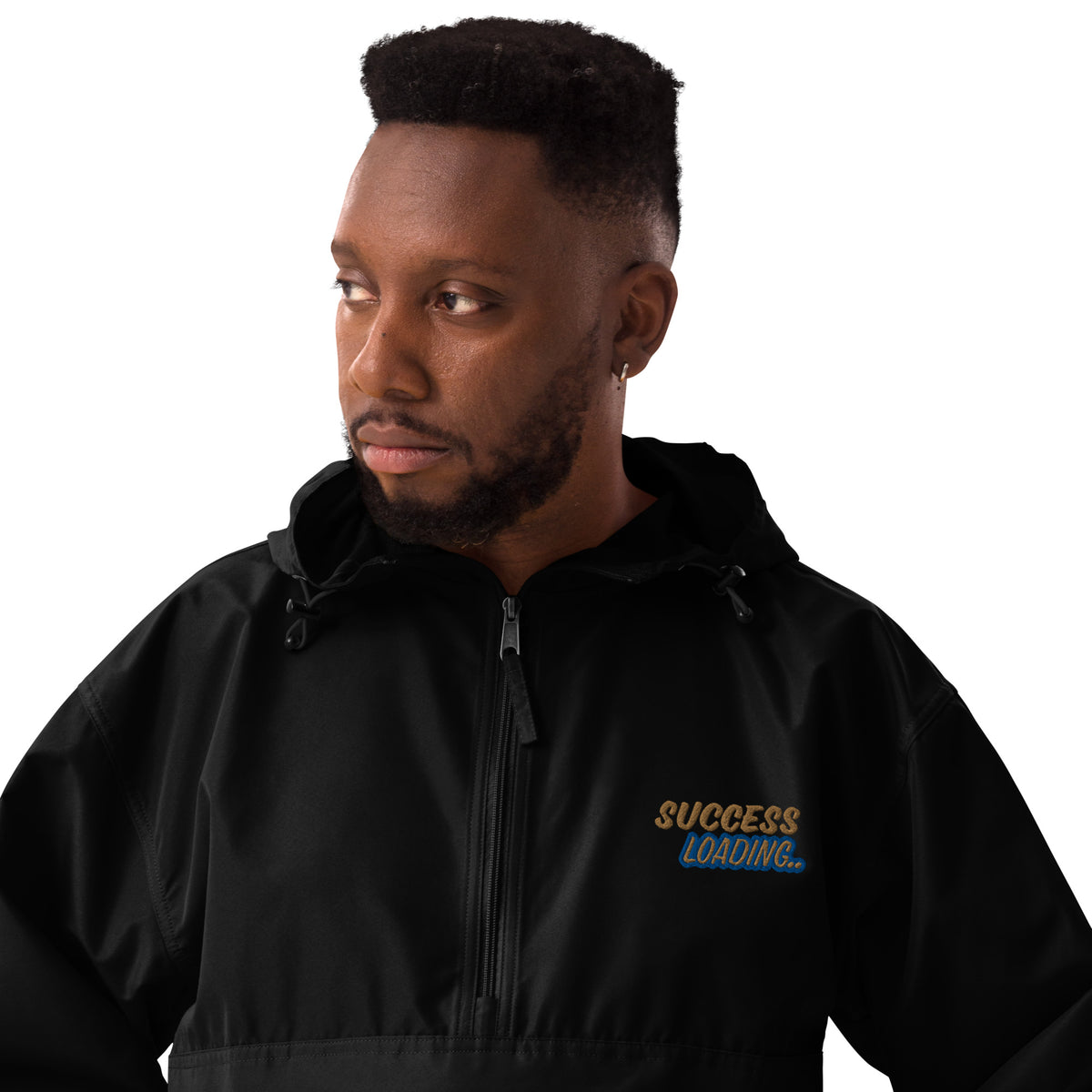Embroidered Champion Packable Jacket