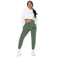 Women pigment-dyed sweatpants
