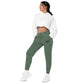 Women pigment-dyed sweatpants