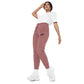 Women pigment-dyed sweatpants