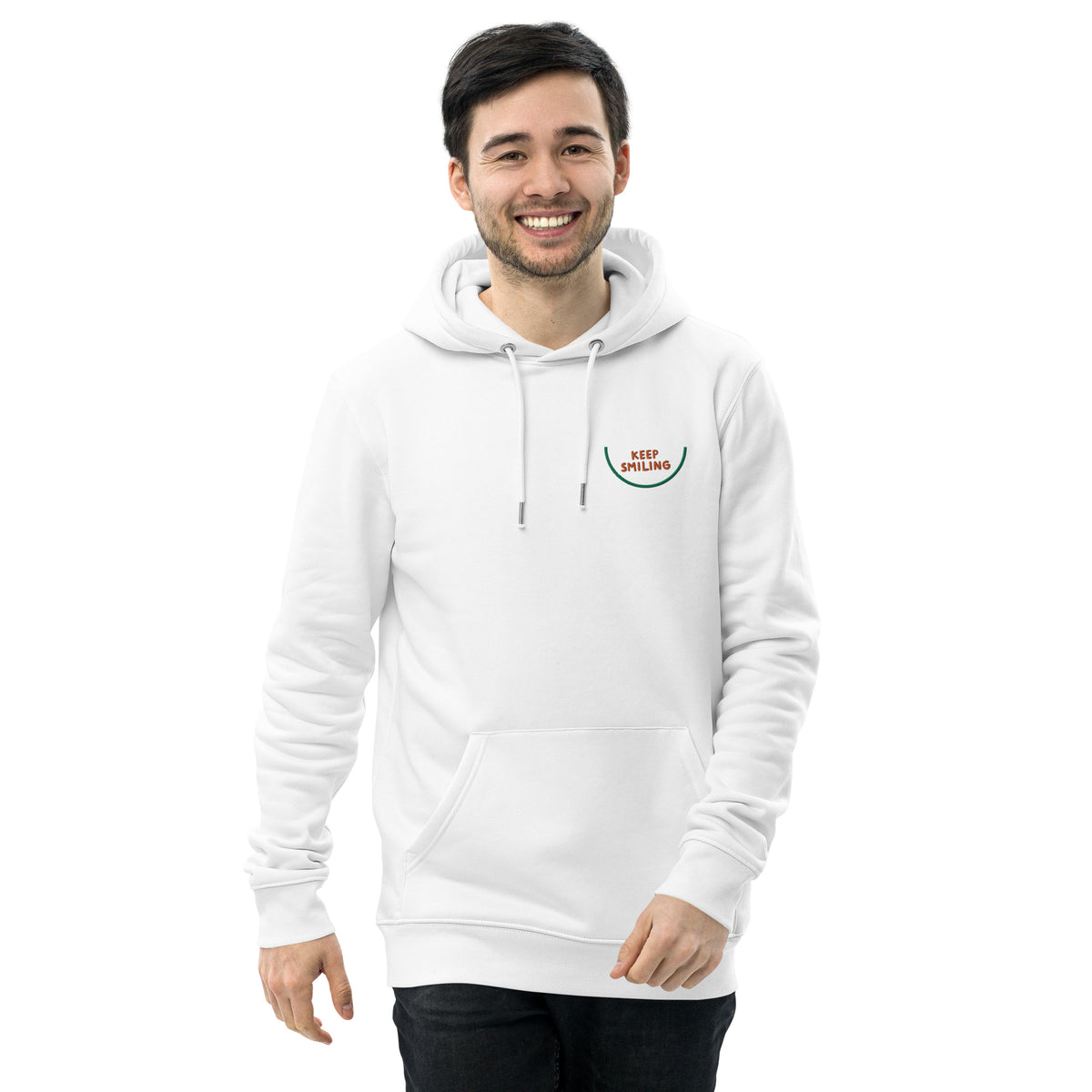 Men essential eco hoodie