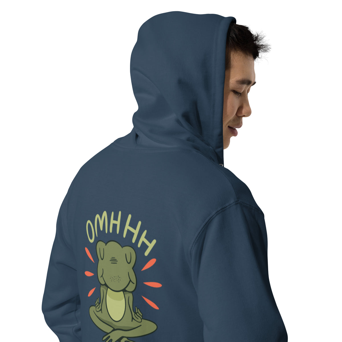 Unisex fleece zip up hoodie